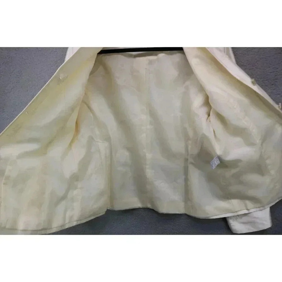 Larry Levine Embroidered Floral Midi Skirt Suit-Size 16-Lined-Back Slit - Picture 7 of 15